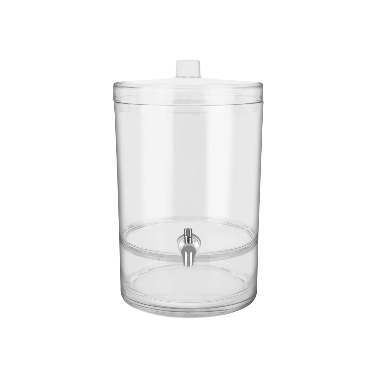 54976 Chef Inox Round Juice Dispenser Polypcarbonate 297x253x413mm / 8.9Lt Tomkin Australia Hospitality Supplies