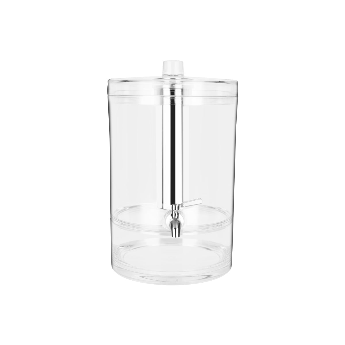 54981 Chef Inox Round Juice Dispenser Polypcarbonate 297x253x413mm / 8.9Lt Tomkin Australia Hospitality Supplies