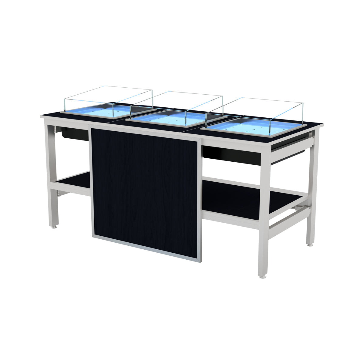 55212 Chef Inox Buffet Modular Seafood Station Tomkin Australia Hospitality Supplies