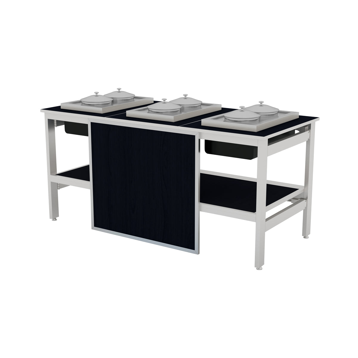 55213 Chef Inox Buffet Modular Soup Station Tomkin Australia Hospitality Supplies
