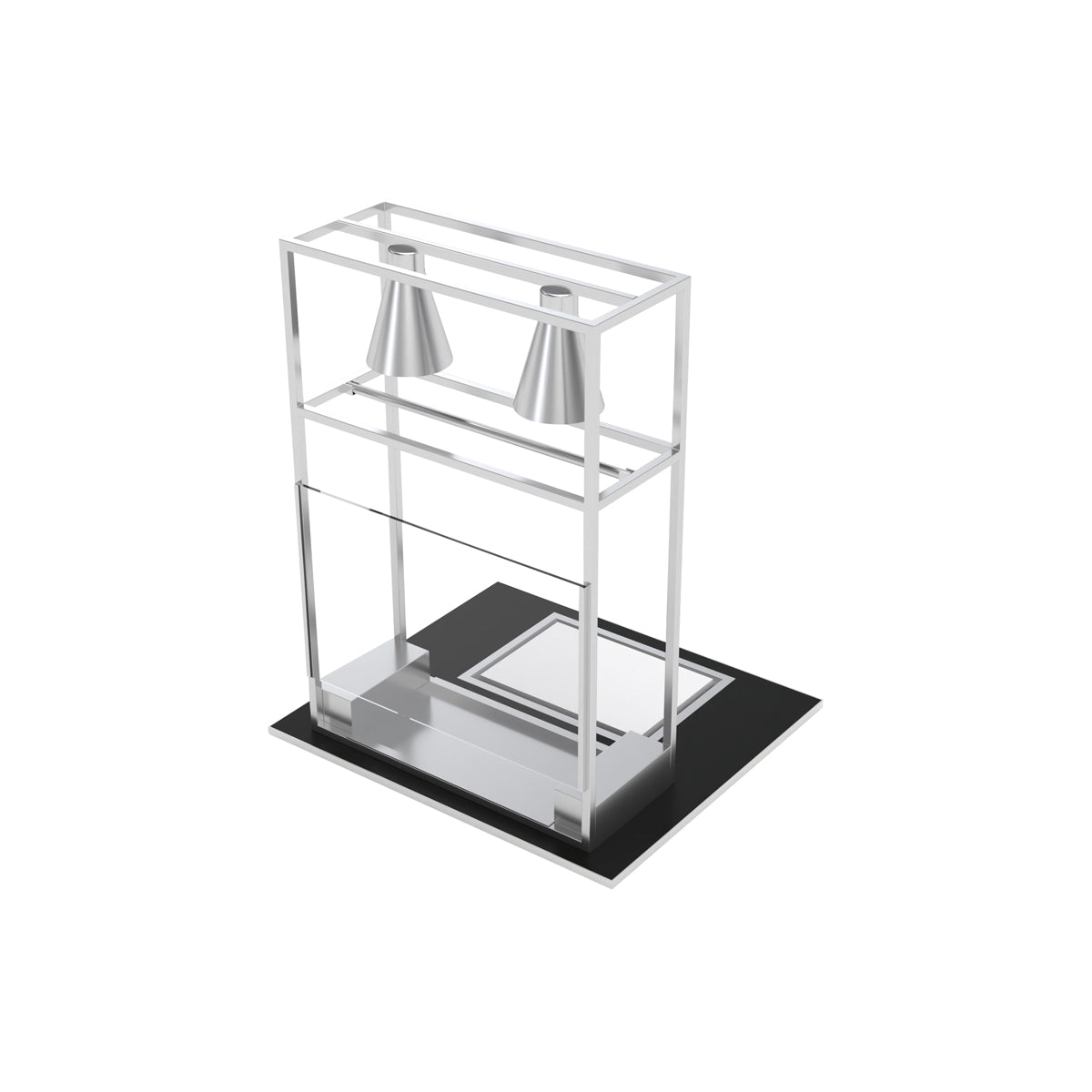 55233 Chef Inox Buffet Modular Insert 1/2 Size Roast Meat Station Tomkin Australia Hospitality Supplies