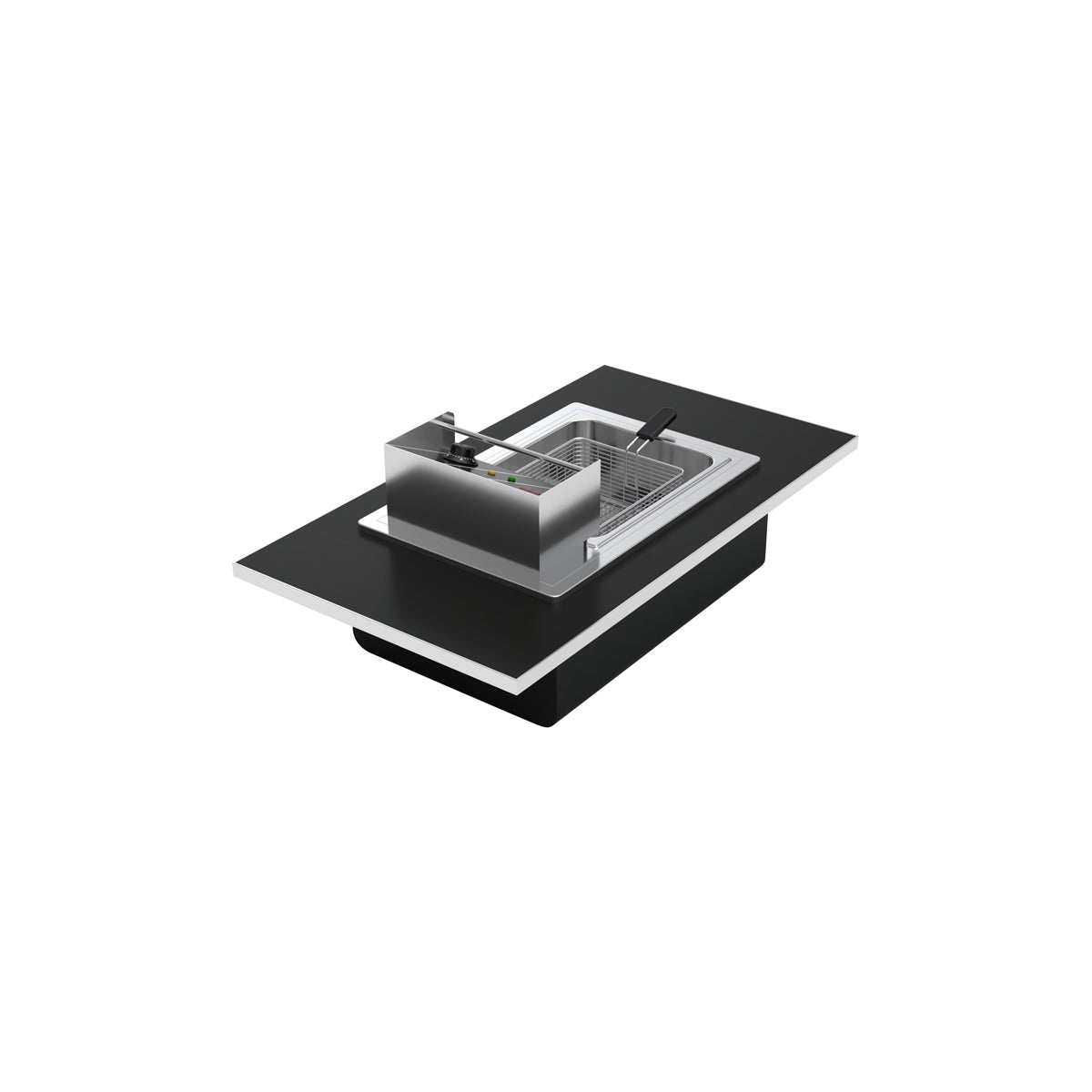 55235 Chef Inox Buffet Modular Insert 1/3 Size Electric Deep Fryer Tomkin Australia Hospitality Supplies