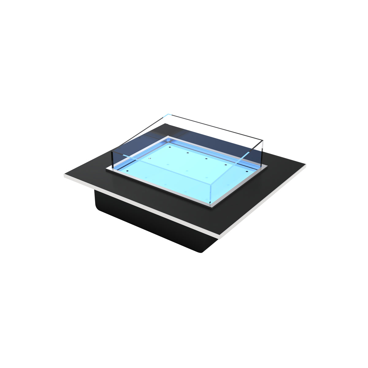 55237 Chef Inox Buffet Modular Insert 1/3 Size Ice Bin Tomkin Australia Hospitality Supplies