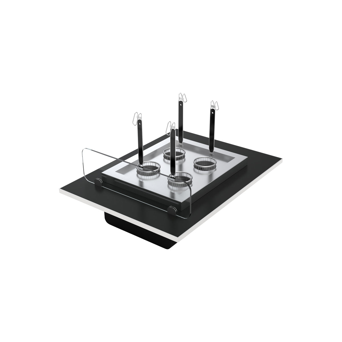 55240 Chef Inox Buffet Modular Insert 1/3 Size Noodle Cooker Tomkin Australia Hospitality Supplies