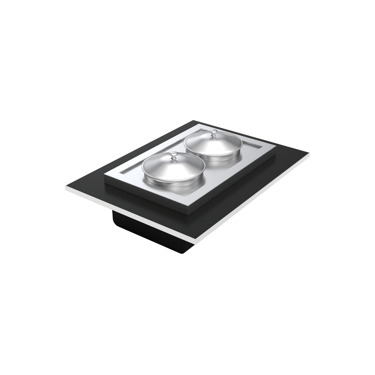 55242 Chef Inox Buffet Modular Insert 1/3 Size Soup Module Tomkin Australia Hospitality Supplies