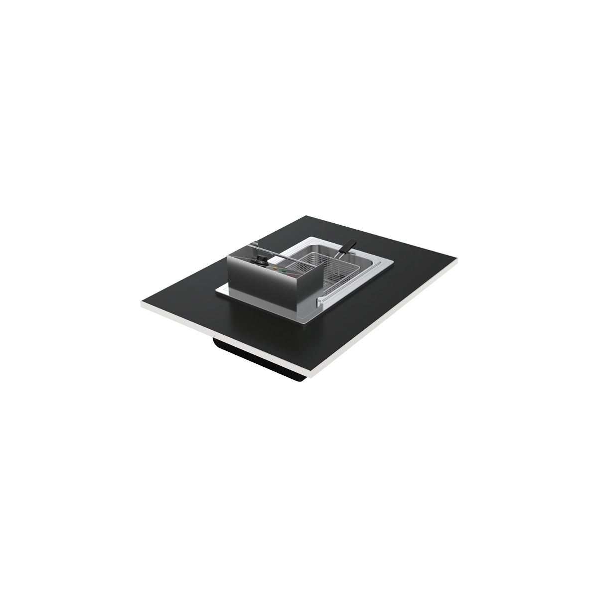 55244 Chef Inox Buffet Modular Insert 1/4 Size Electric Deep Fryer Tomkin Australia Hospitality Supplies