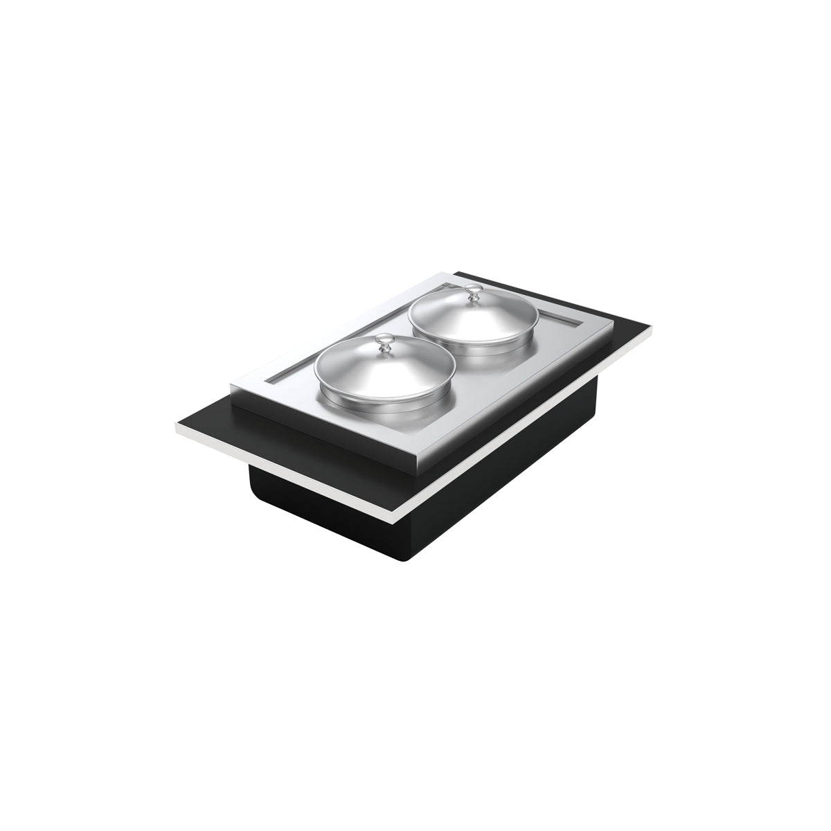 55253 Chef Inox Buffet Modular Insert 1/4 Size Soup Module Tomkin Australia Hospitality Supplies