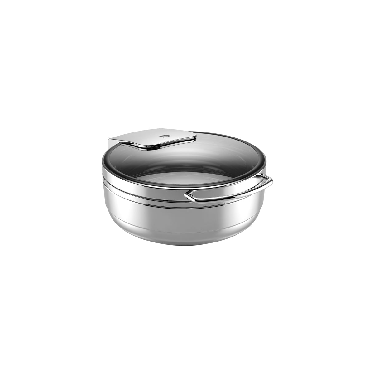 57.0001.6040 Hepp Arte Induction Chafer Round with Glass Lid Tomkin Australia Hospitality Supplies