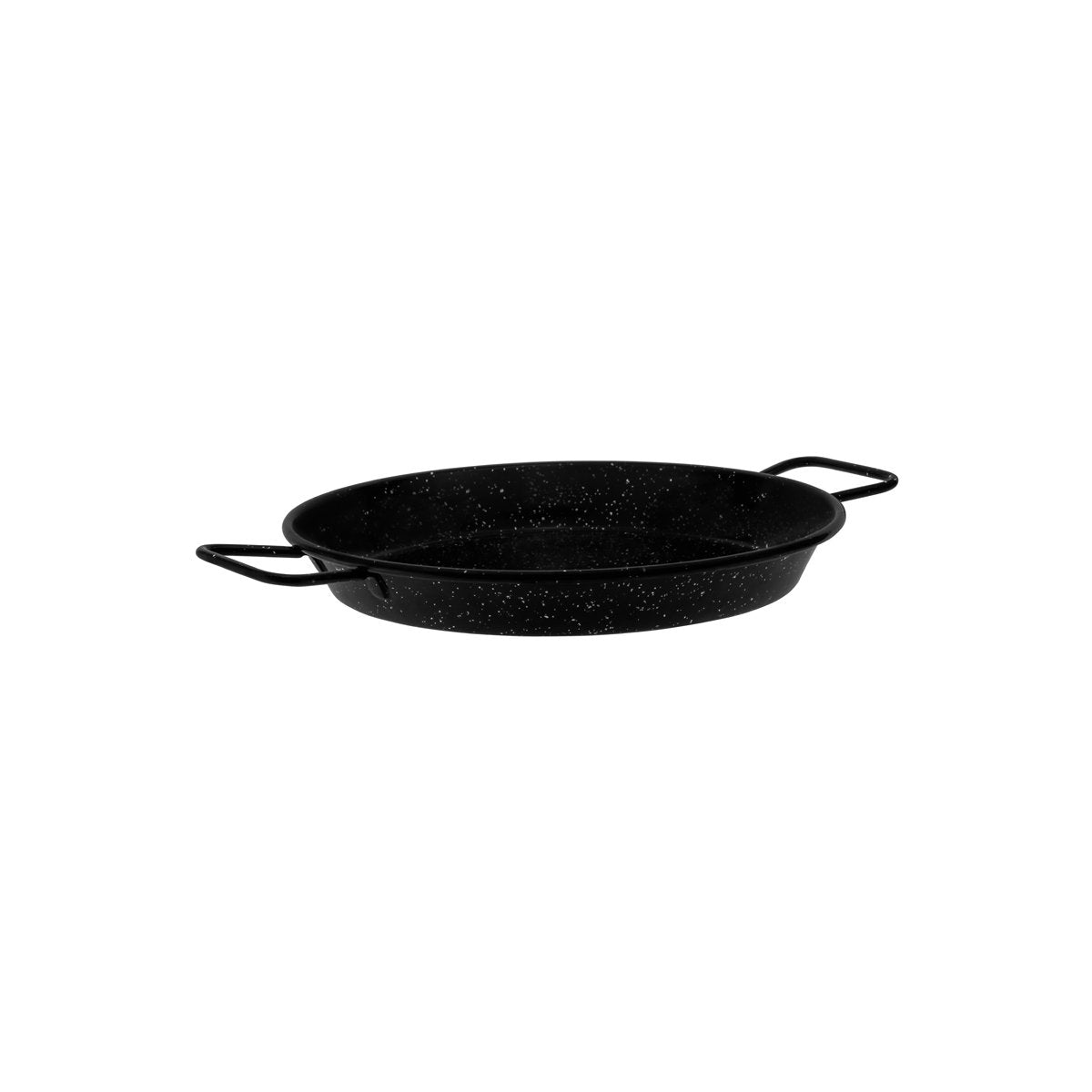 63834 Garcima Paella Pan Enamelled 340mm Tomkin Australia Hospitality Supplies