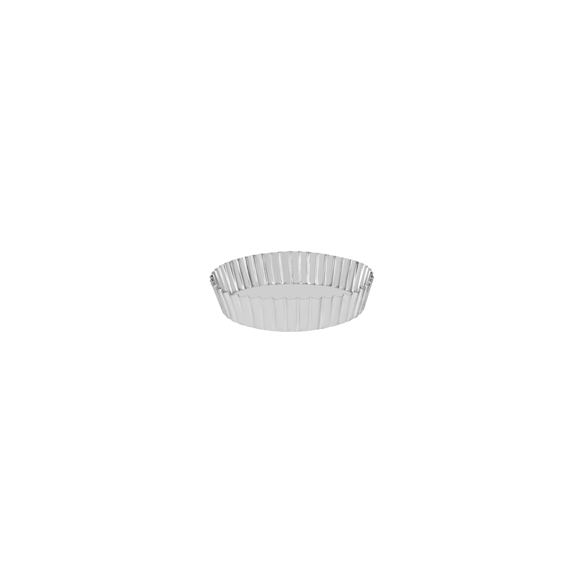 64020 Guery Cake Pan Round Fluted Loose Base 200x45mm Tomkin Australia Hospitality Supplies