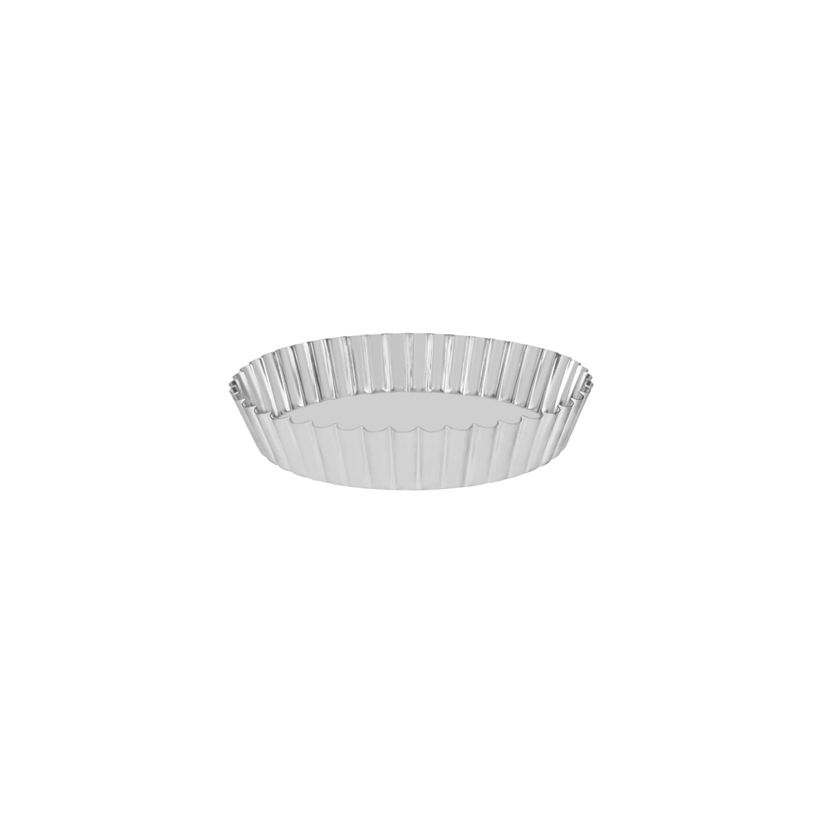 64028 Guery Cake Pan Round Fluted Loose Base 280x50mm Tomkin Australia Hospitality Supplies
