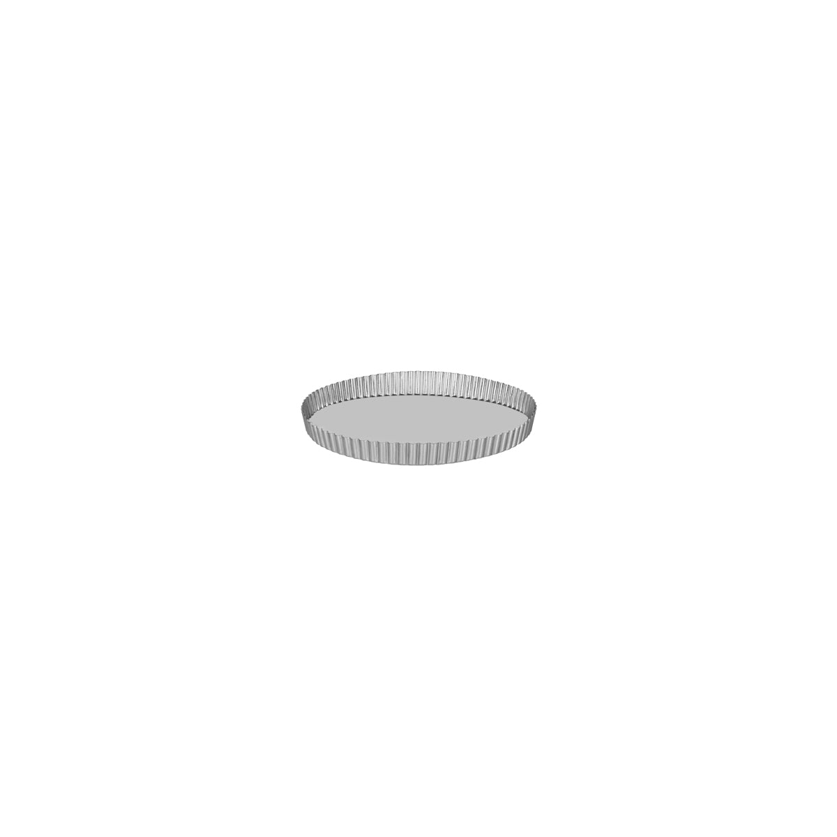 64120 Guery Quiche Pan Round Fluted Loose Base 200x25mm Tomkin Australia Hospitality Supplies