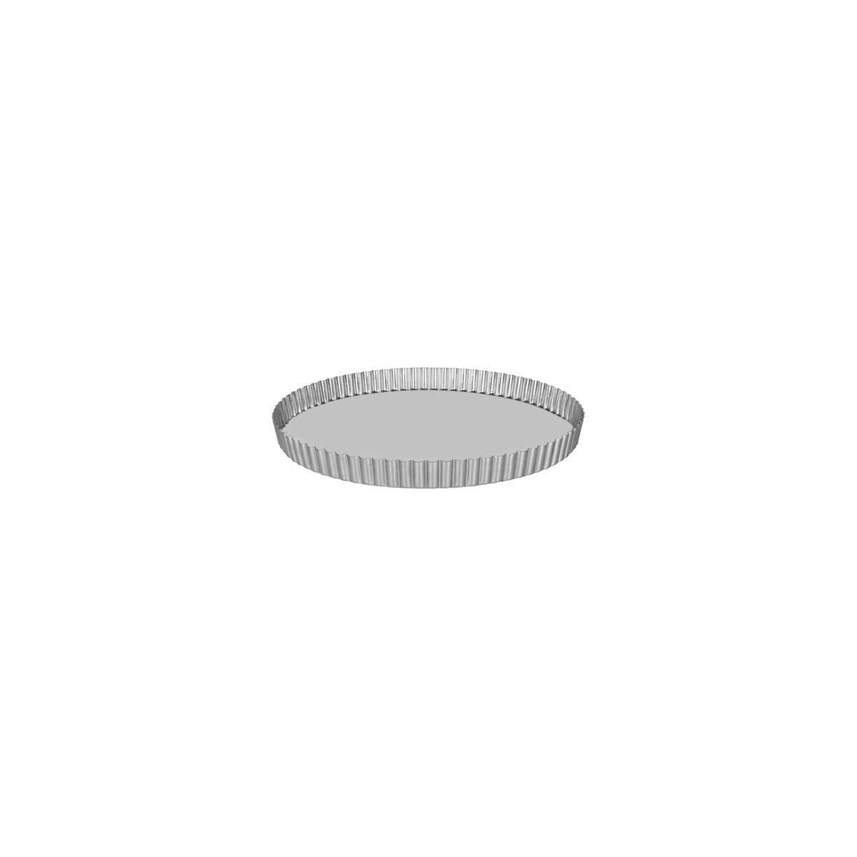 64124 Guery Quiche Pan Round Fluted Loose Base 240x25mm Tomkin Australia Hospitality Supplies