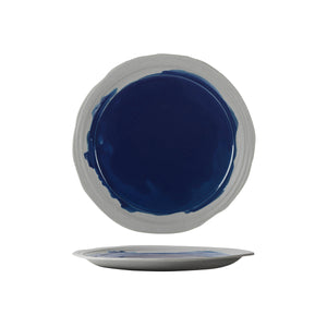 Revol No.W Indigo Blue Plate 285x20mm