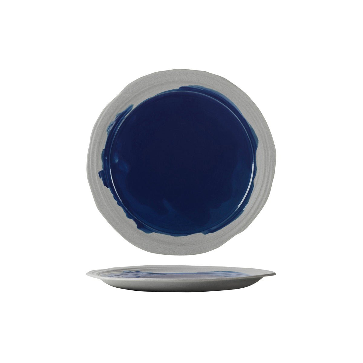 Revol No.W Indigo Blue Plate 255x15mm