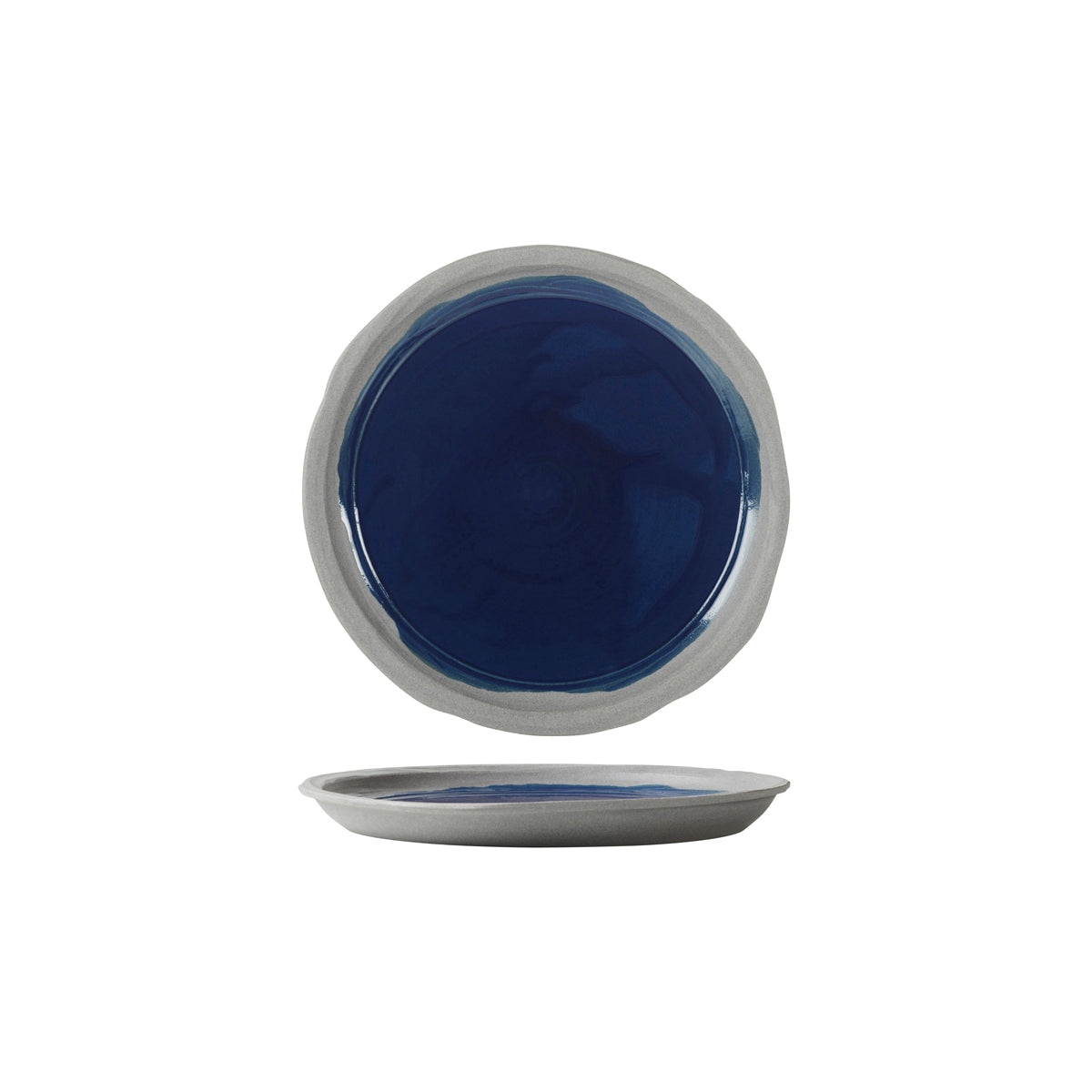 Revol No.W Indigo Blue Plate 235x20mm