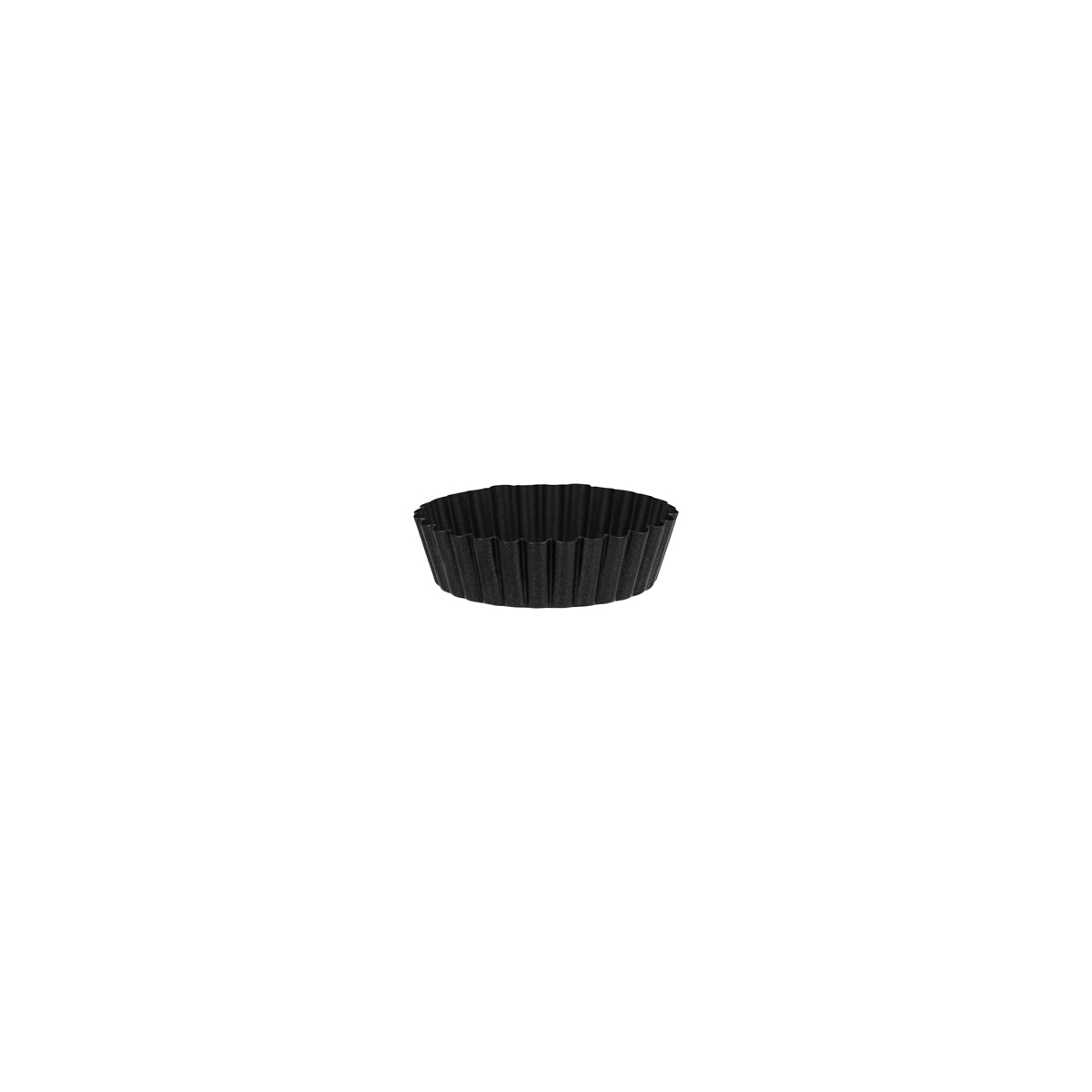 67401 Guery Cake Pan Round Fluted Loose Base Non-Stick 100x30mm Tomkin Australia Hospitality Supplies