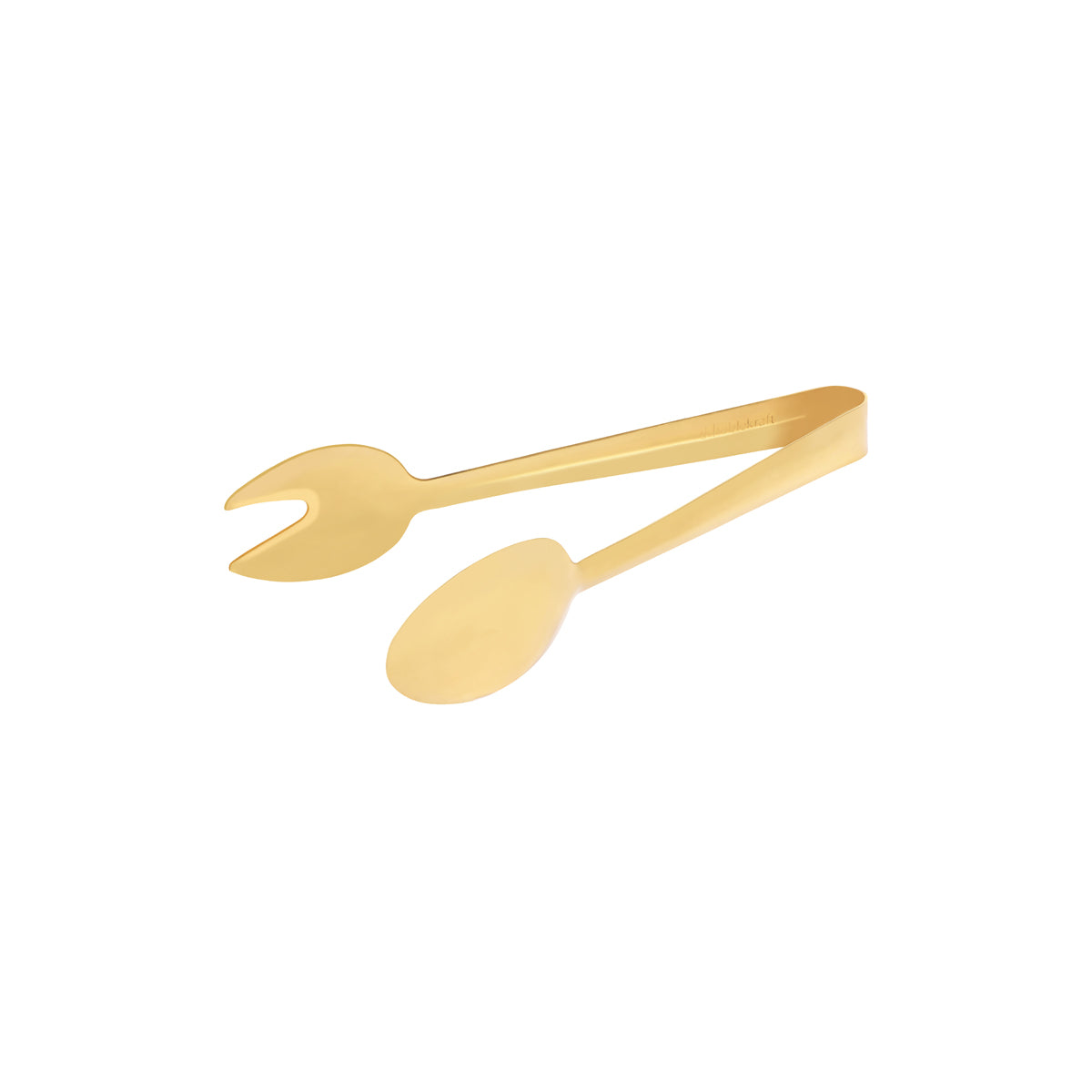 70276-G Tablekraft Tong Round Spoon Fork Gold 230mm Tomkin Australia Hospitality Supplies