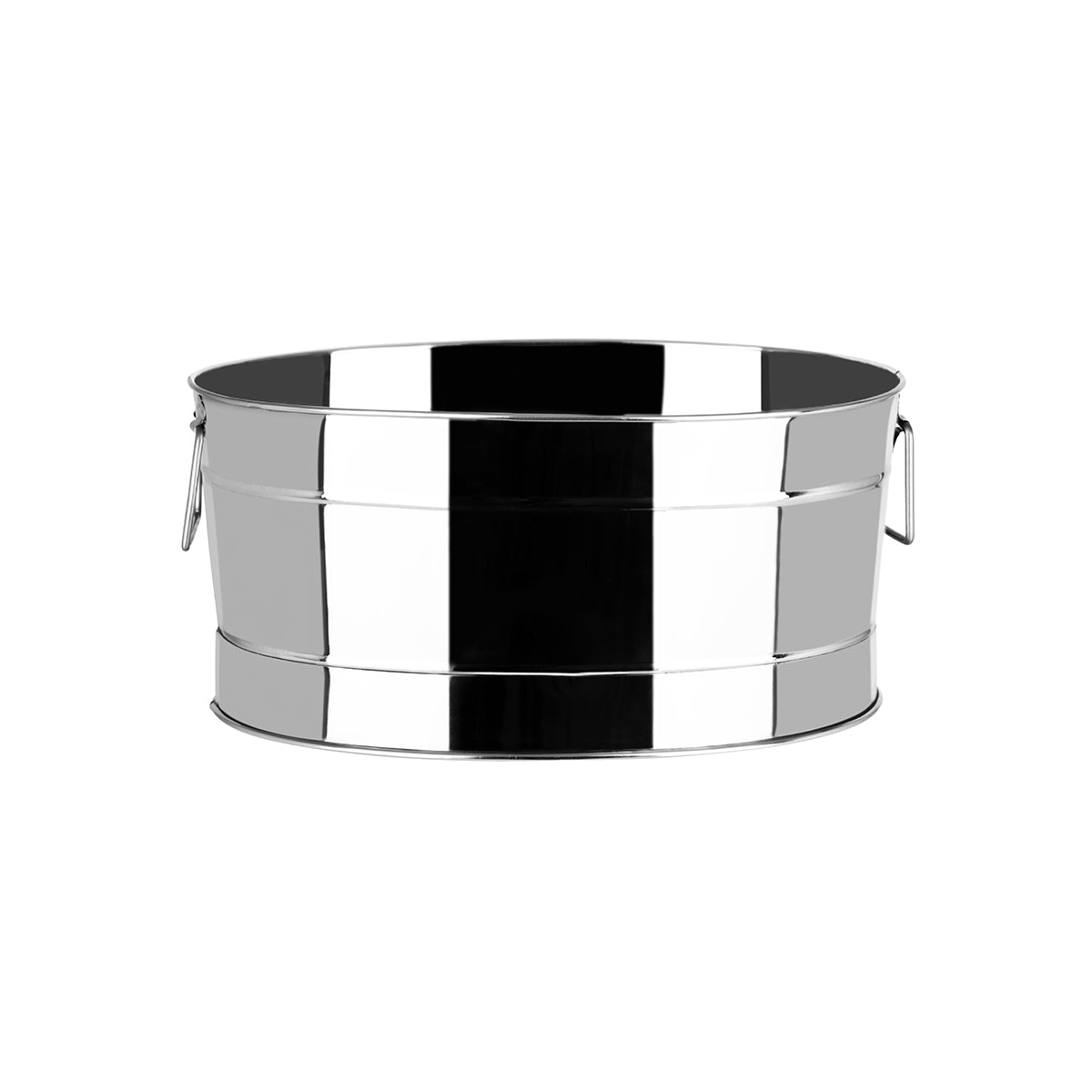 70370 Chef Inox Oval Beverage Tub 18/8 440x300x200mm Tomkin Australia Hospitality Supplies