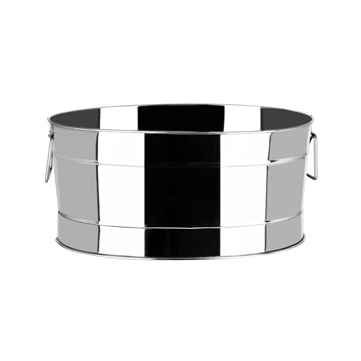 70371 Chef Inox Oval Beverage Tub 18/8 520x360x245mm Tomkin Australia Hospitality Supplies