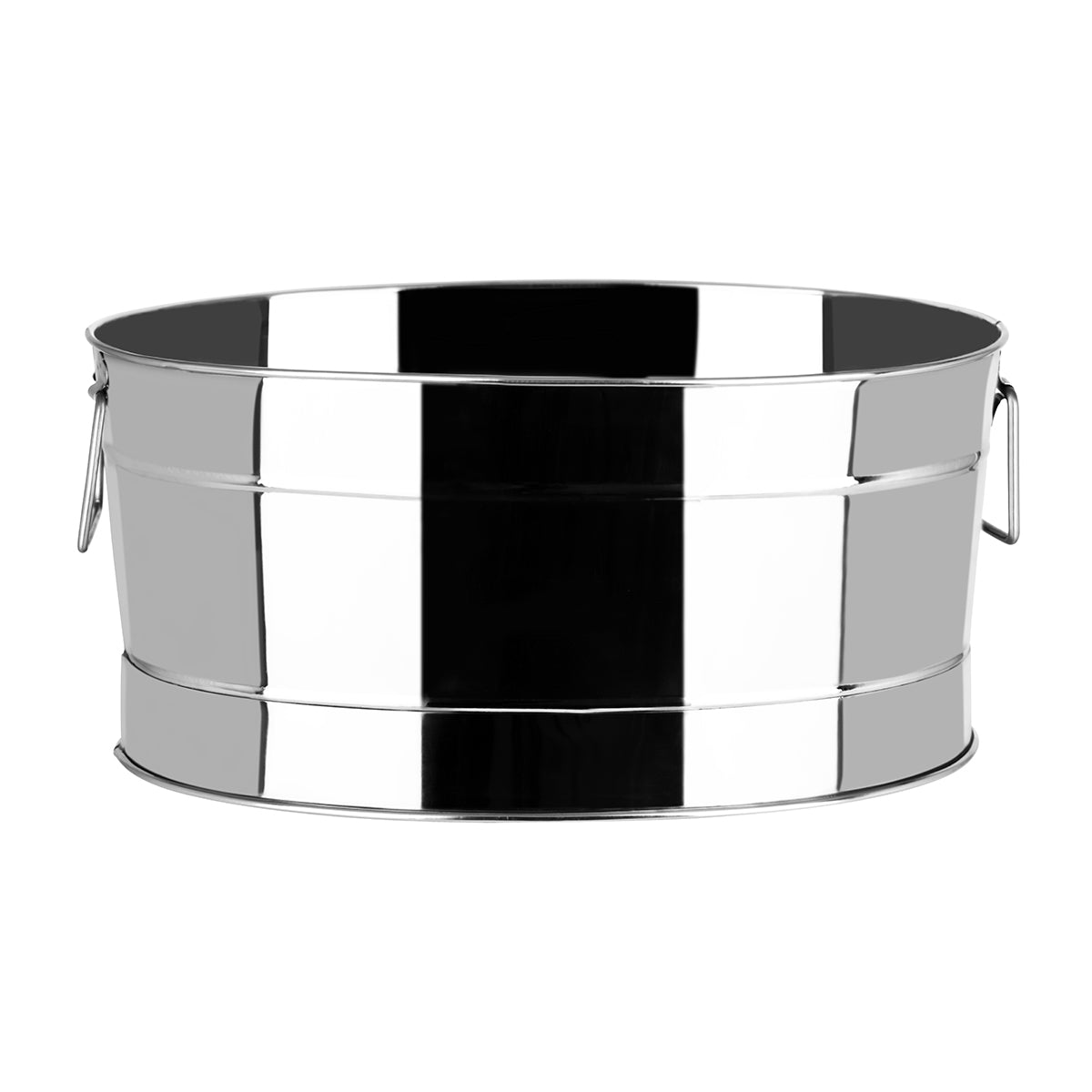 70373 Chef Inox Oval Beverage Tub 18/8 600x420x280mm Tomkin Australia Hospitality Supplies