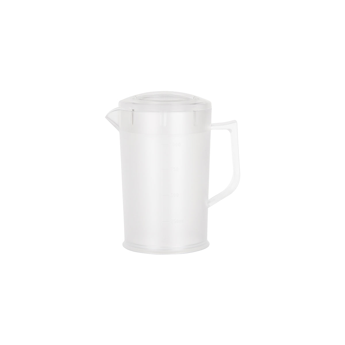 71202 Chef Inox Pitcher Frosted Acrylic 1.0Lt Tomkin Australia Hospitality Supplies