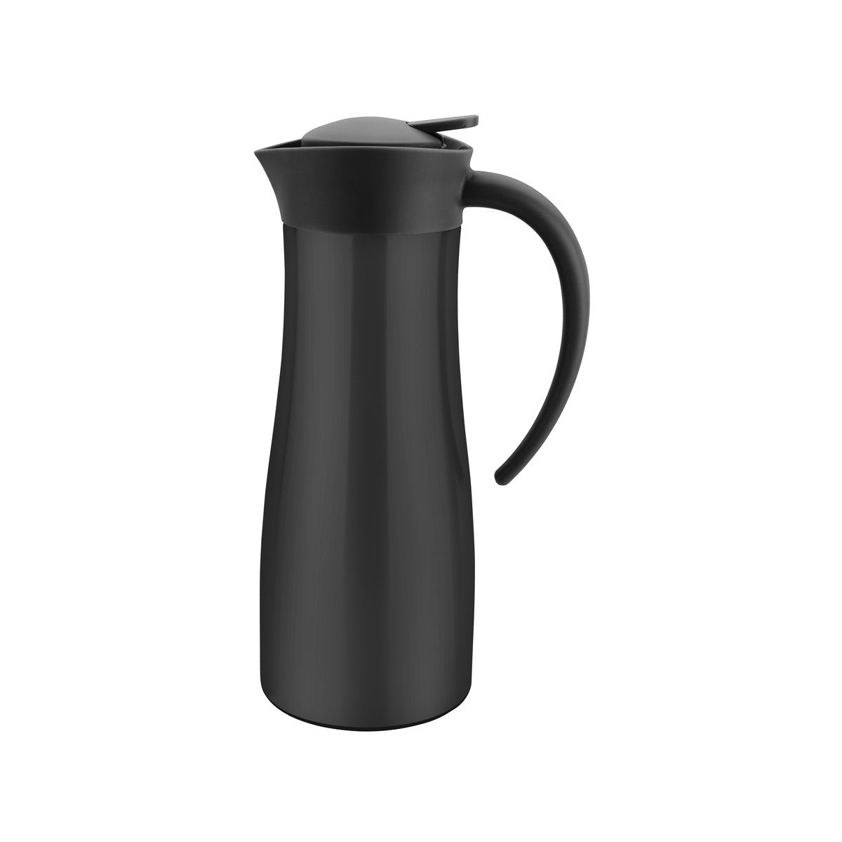 71212 Chef Inox Sleek Jug Black Finish 1.5Lt Tomkin Australia Hospitality Supplies