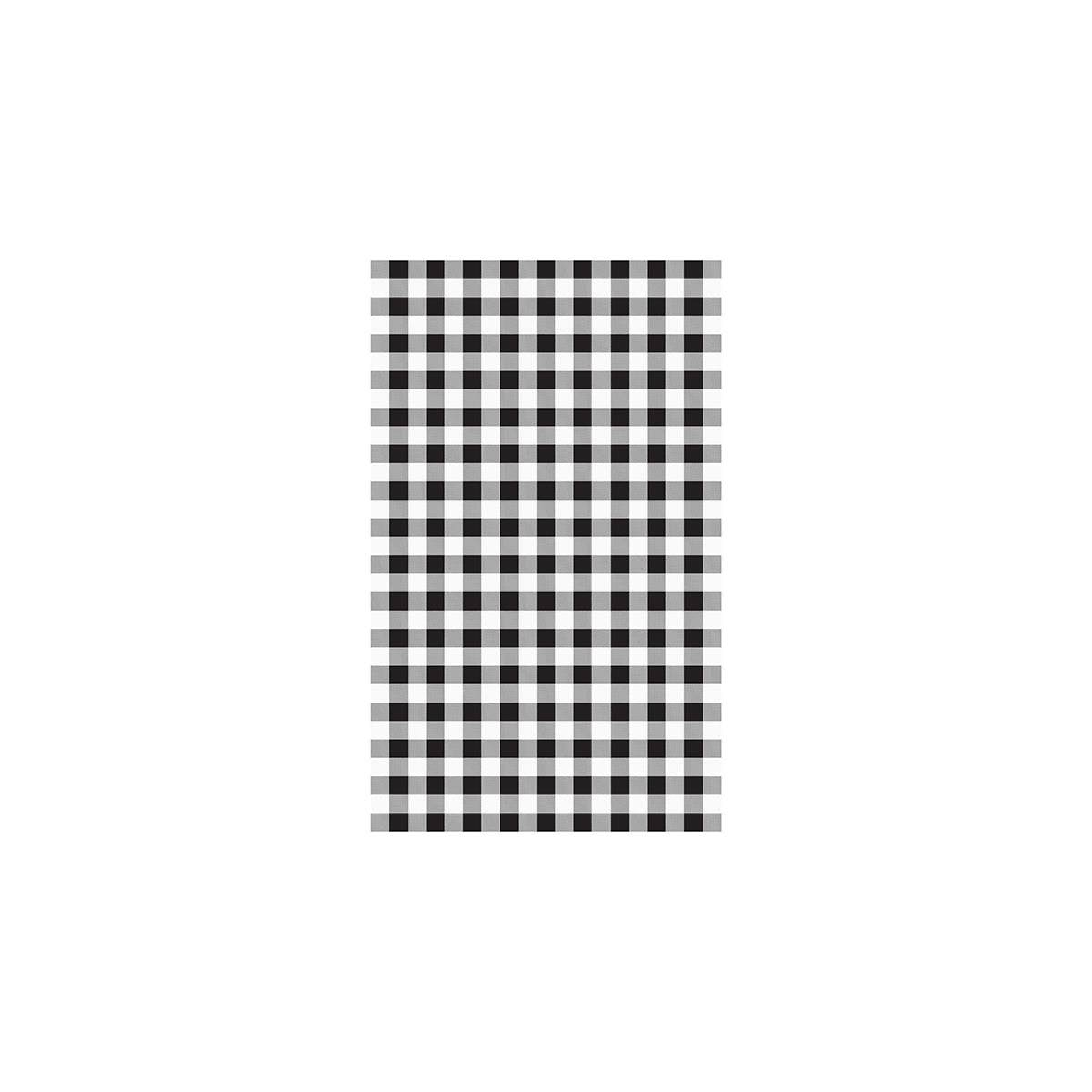 74203 Chef Inox Greaseproof Paper Gingham Black 190x310mm (200 Sheet) Tomkin Australia Hospitality Supplies