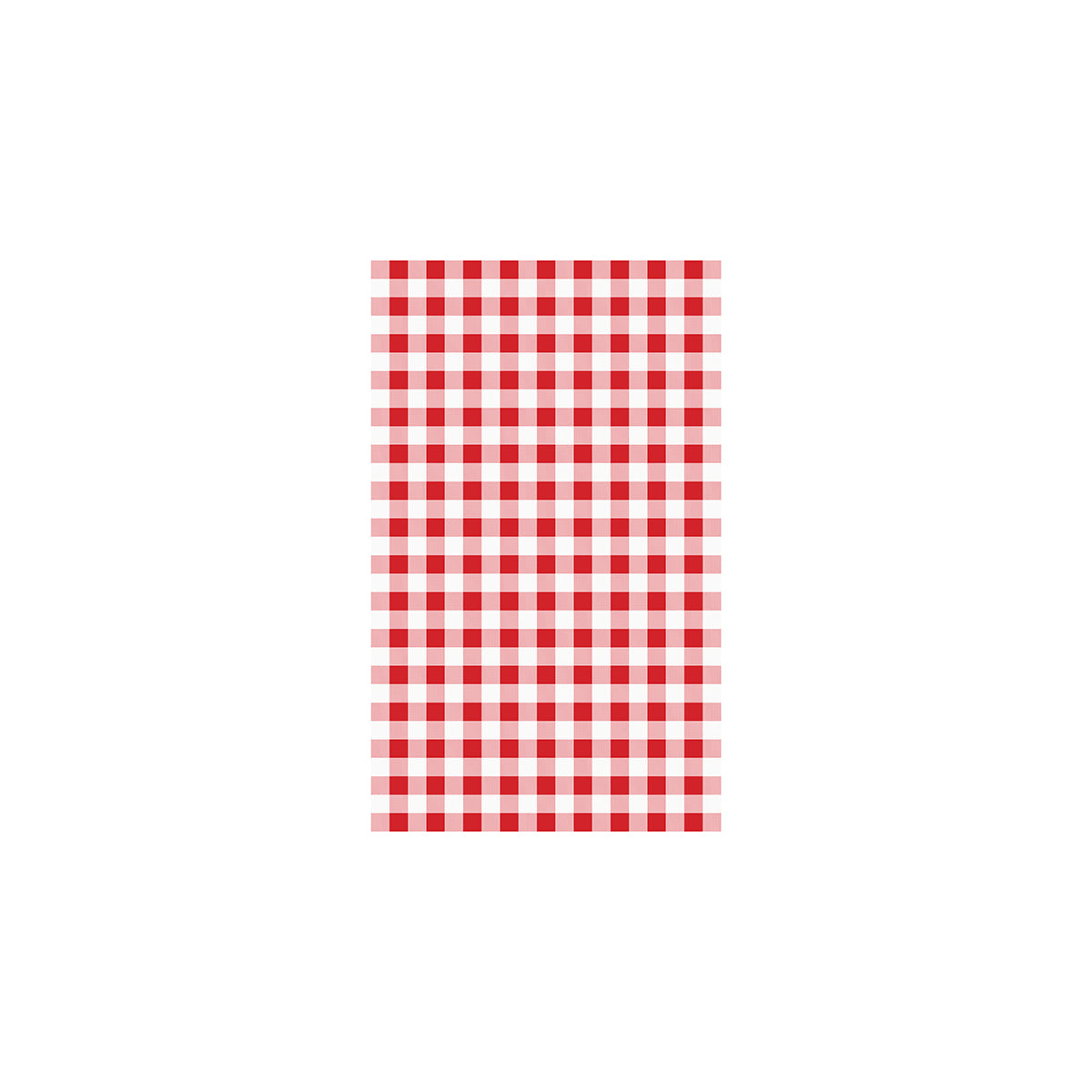 74204 Chef Inox Greaseproof Paper Gingham Red 190x310mm (200 Sheet) Tomkin Australia Hospitality Supplies