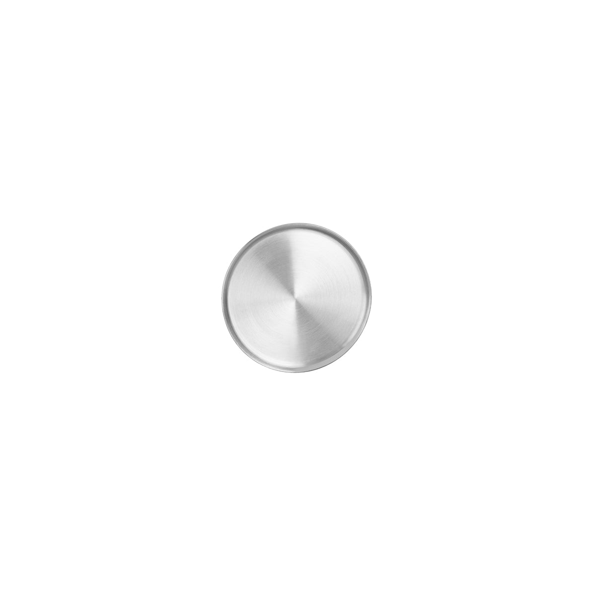 76515 Chef Inox Change / Service Tray Round Stainless Steel 150mm Tomkin Australia Hospitality Supplies