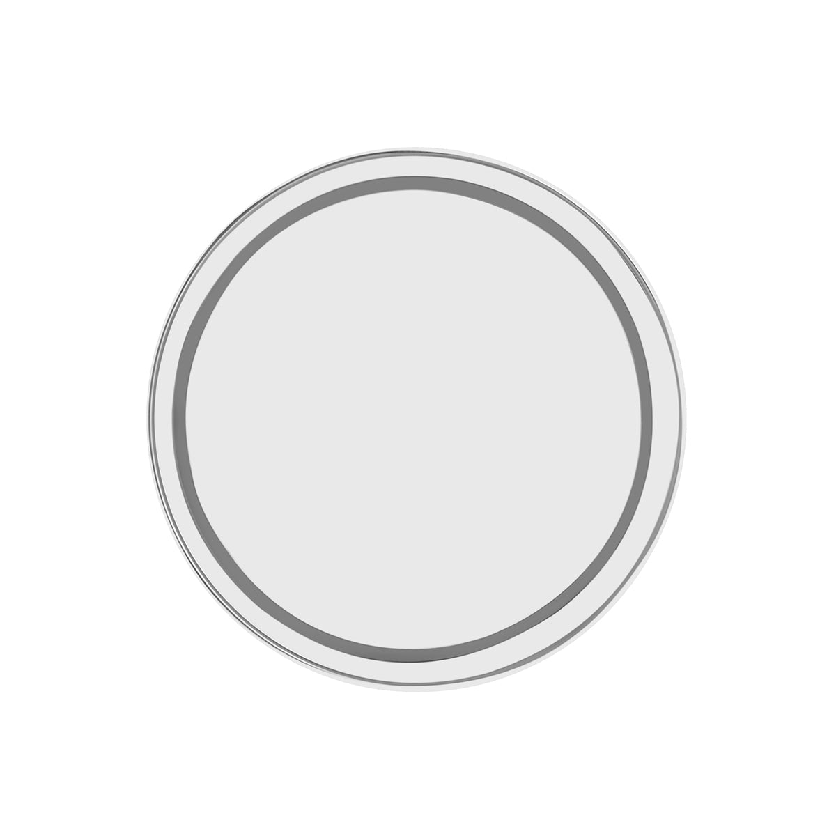 76540 Chef Inox Round Tray Stainless Steel 400mm Tomkin Australia Hospitality Supplies