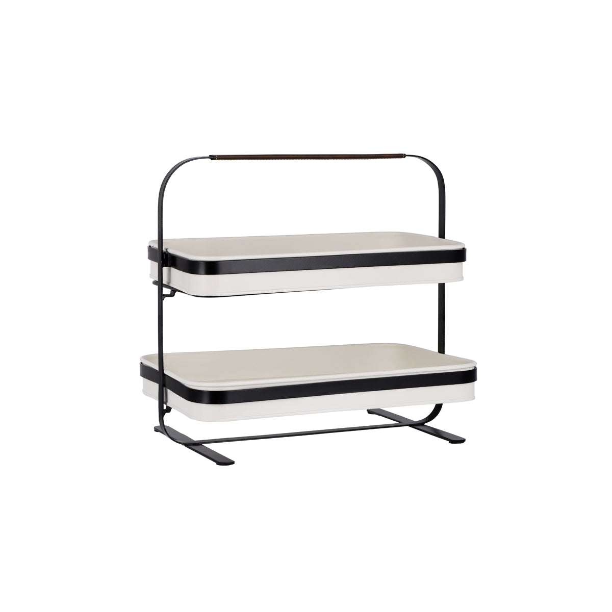 Coney Island Creme 2-Tier Display Stand 380x260x370mm