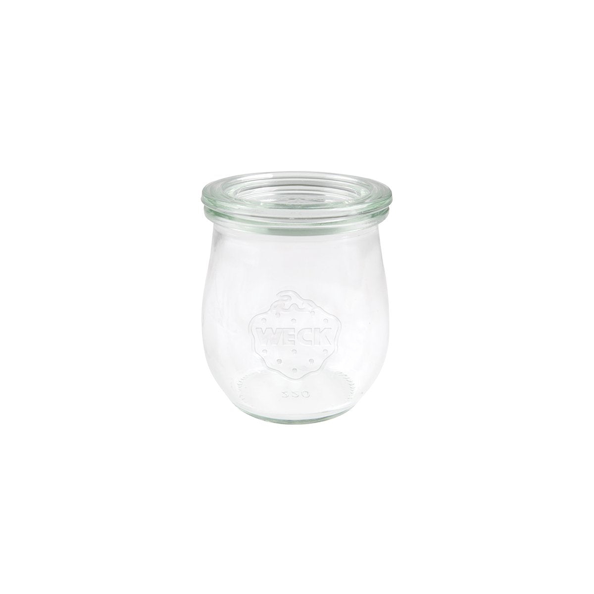 82316 Weck Glass Jar with Lid 70x80mm /220ml Tomkin Australia Hospitality Supplies