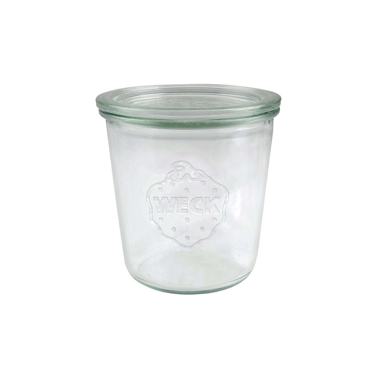 82376 Weck Glass Jar with Lid 100x107mm / 580ml Tomkin Australia Hospitality Supplies