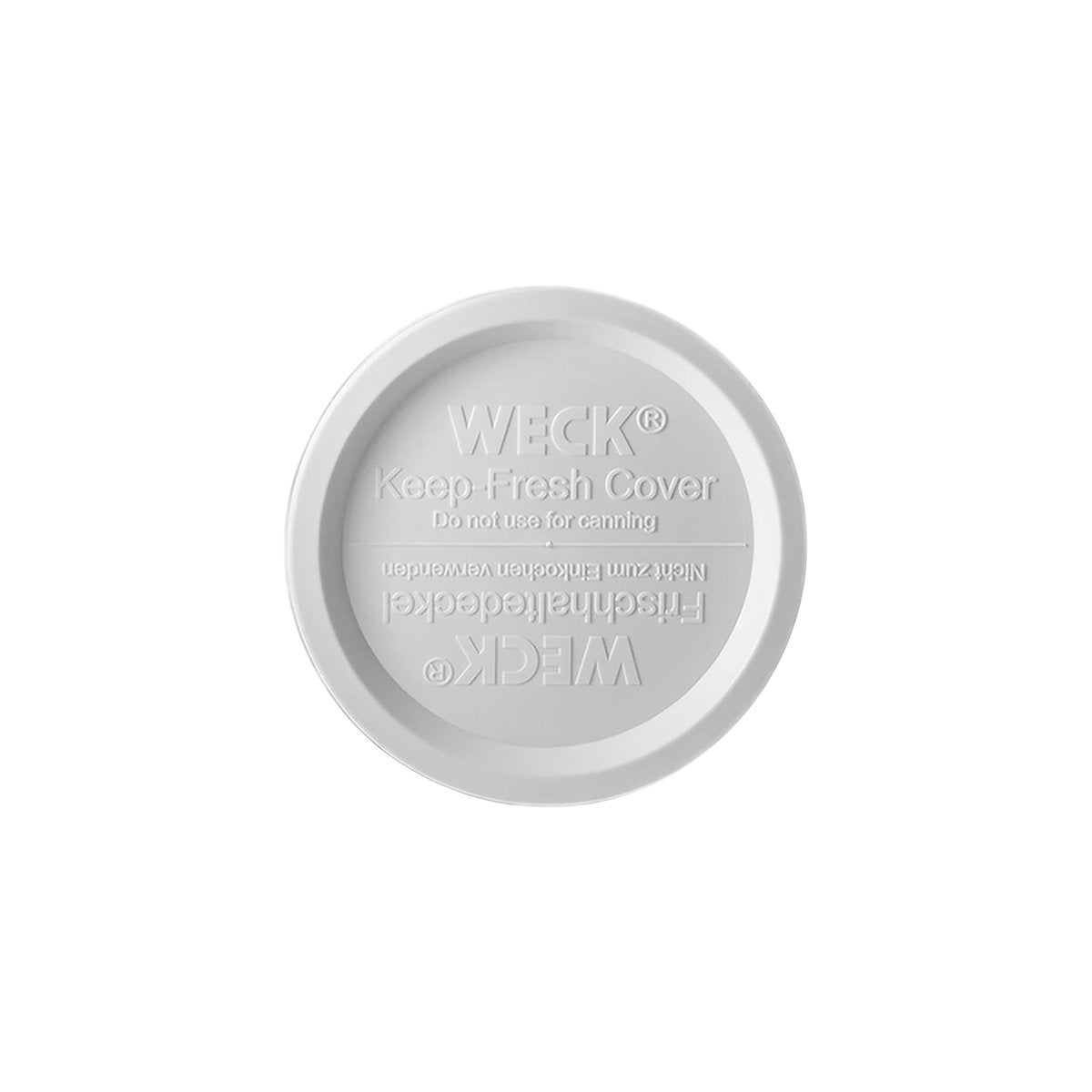 82392 Weck Keep Fresh Plastic Cover 80mm (5/Pack) Tomkin Australia Hospitality Supplies