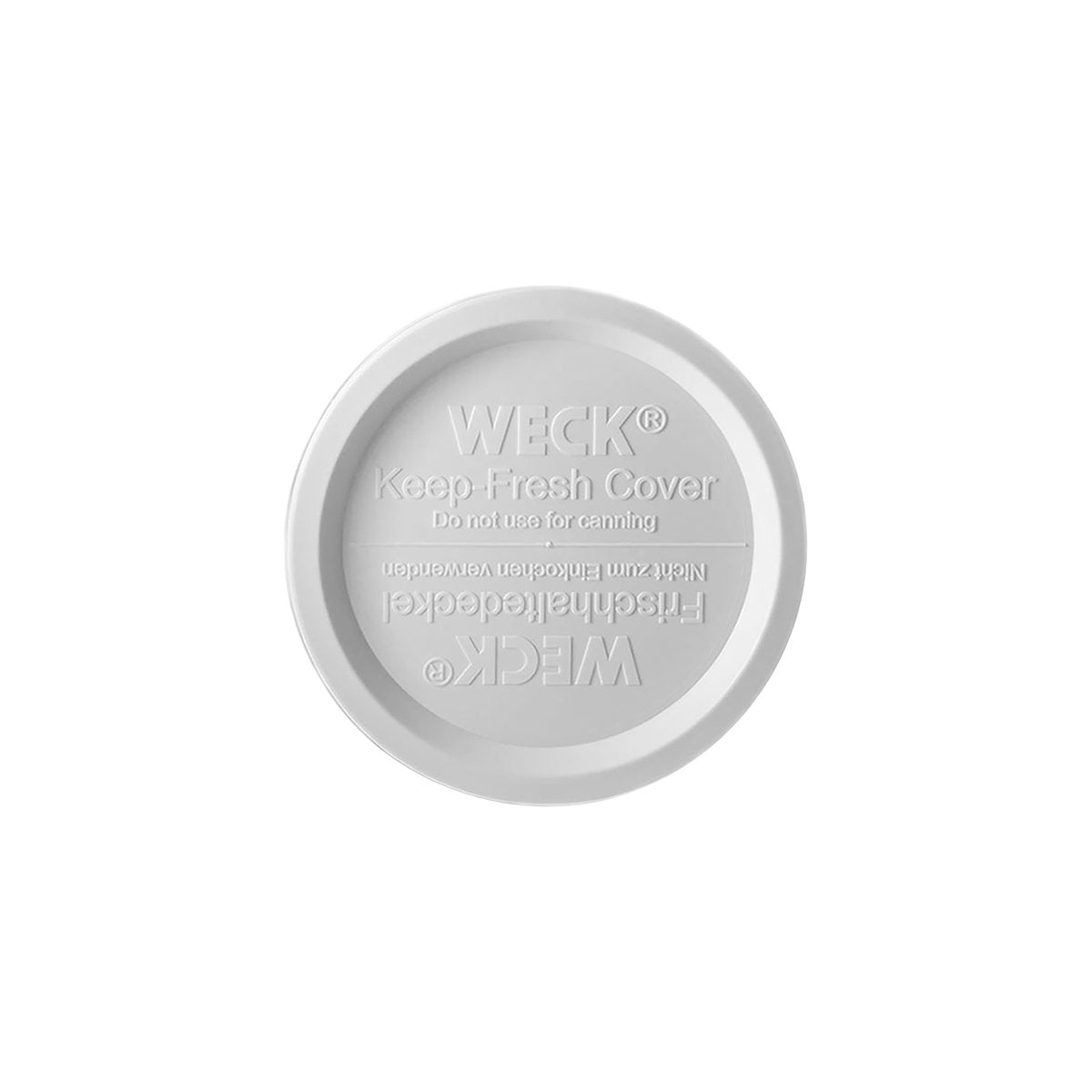 82393 Weck Keep Fresh Plastic Cover 100mm (5/Pack) Tomkin Australia Hospitality Supplies