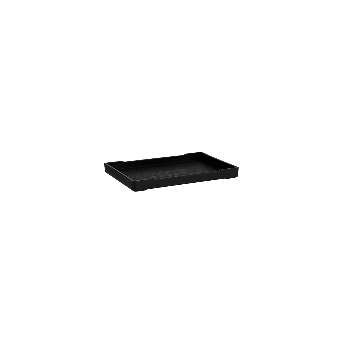 9000-100 Noble & Price Inroom Amenity Tray Black 215x160x20mm Tomkin Australia Hospitality Supplies