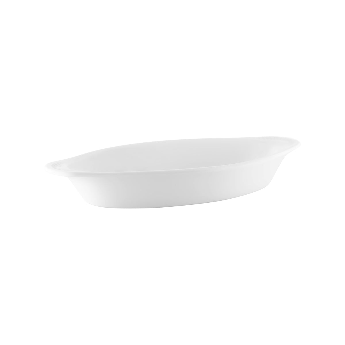 901348 Tablekraft Vitroceram Oval Gratin Dish 278mm Tomkin Australia Hospitality Supplies