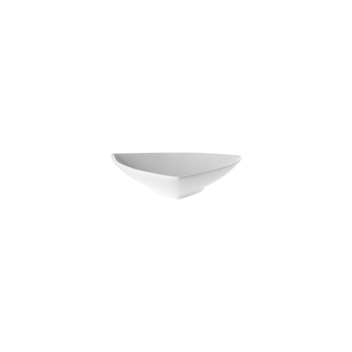 901725 Tablekraft Miniatures Triangular Dish 104mm Tomkin Australia Hospitality Supplies