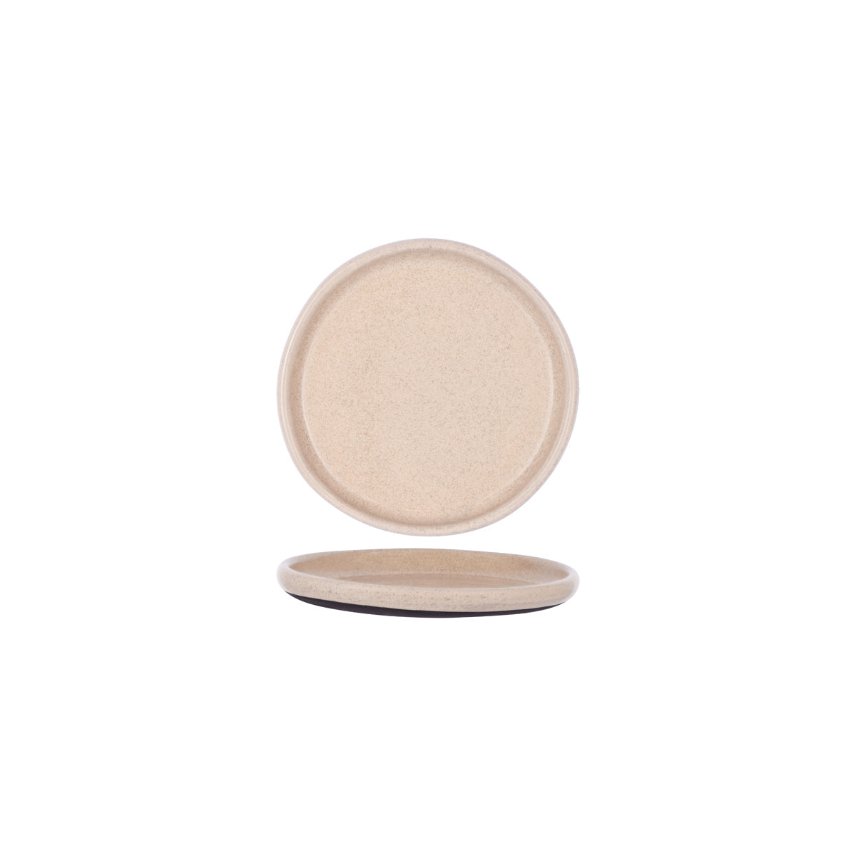 905255 Tablekraft Naturals Sierra Beige Round Coupe Plate 205mm Tomkin Australia Hospitality Supplies