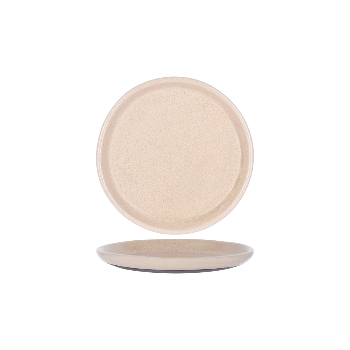 905256 Tablekraft Naturals Sierra Beige Round Coupe Plate 265mm Tomkin Australia Hospitality Supplies