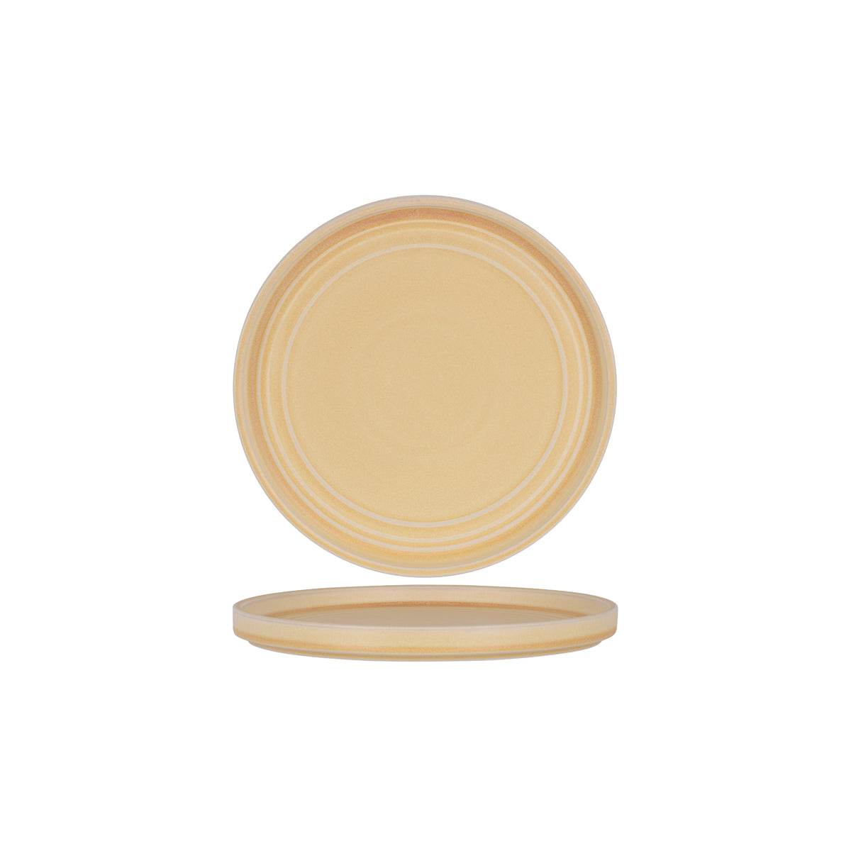 906000 Tablekraft Urban Loft Sandstone Round Plate 180mm Tomkin Australia Hospitality Supplies