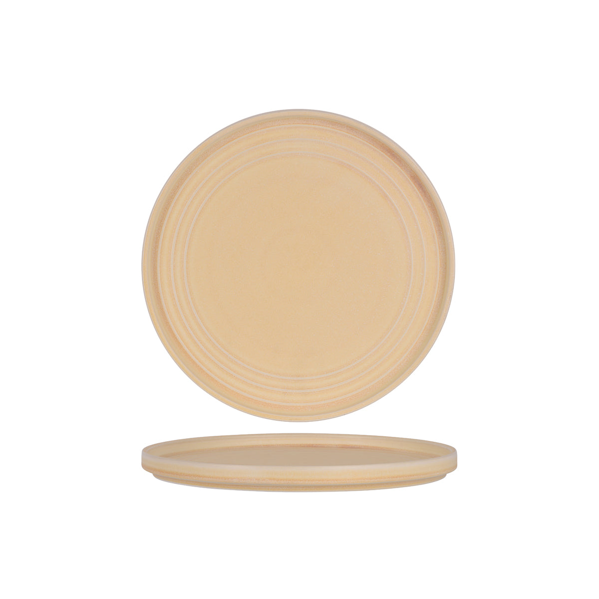 906002 Tablekraft Urban Loft Sandstone Round Plate 270mm Tomkin Australia Hospitality Supplies