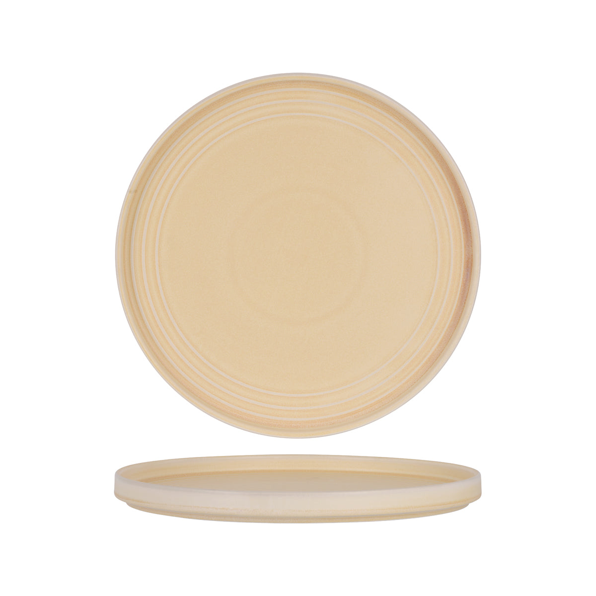 906010 Tablekraft Urban Loft Sandstone Serve Platter 320mm Tomkin Australia Hospitality Supplies