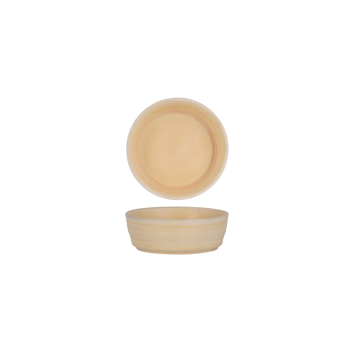 906031 Tablekraft Urban Loft Sandstone Round Bowl 140mm / 460ml Tomkin Australia Hospitality Supplies