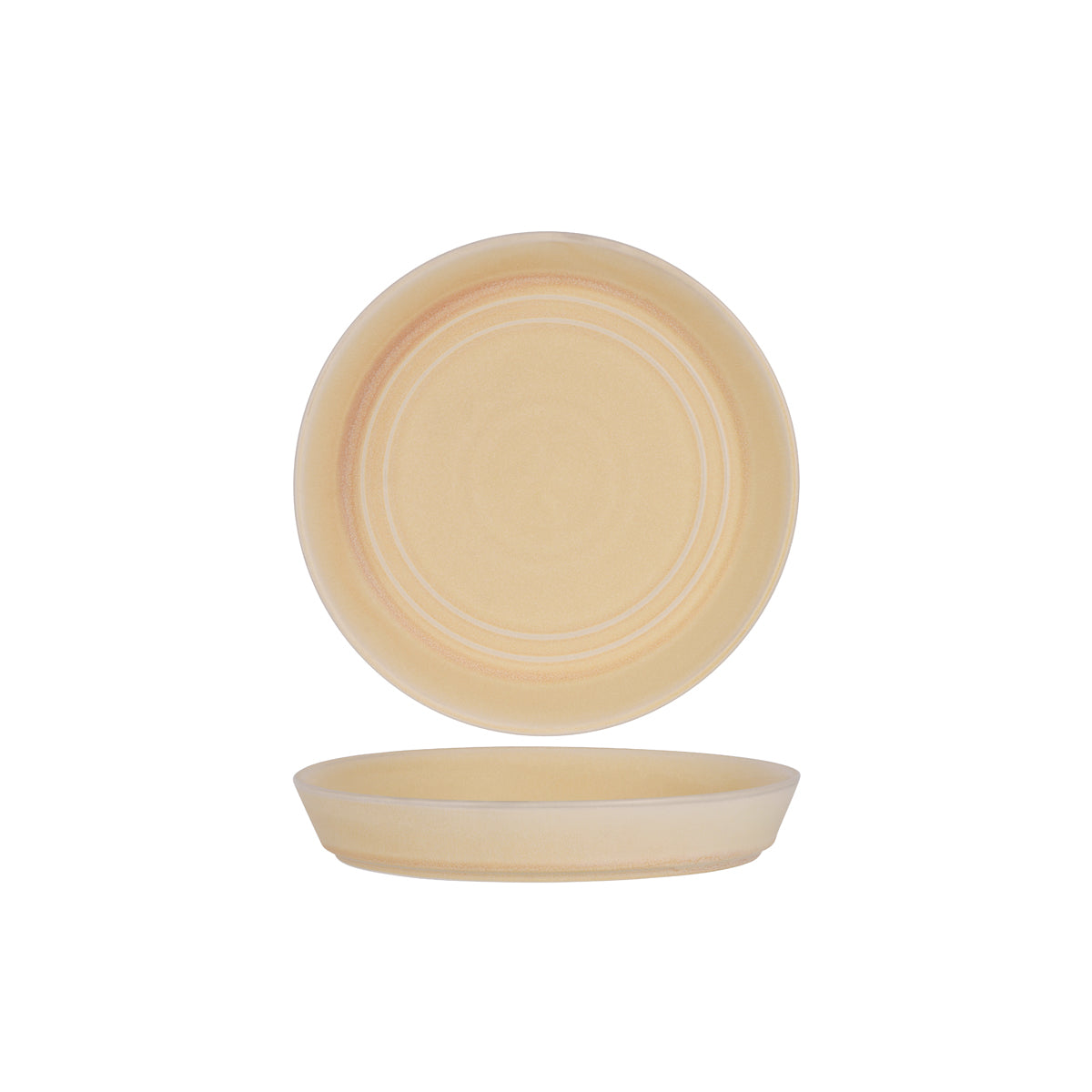 906035 Tablekraft Urban Loft Sandstone Round Flare Bowl 225mm / 890ml Tomkin Australia Hospitality Supplies