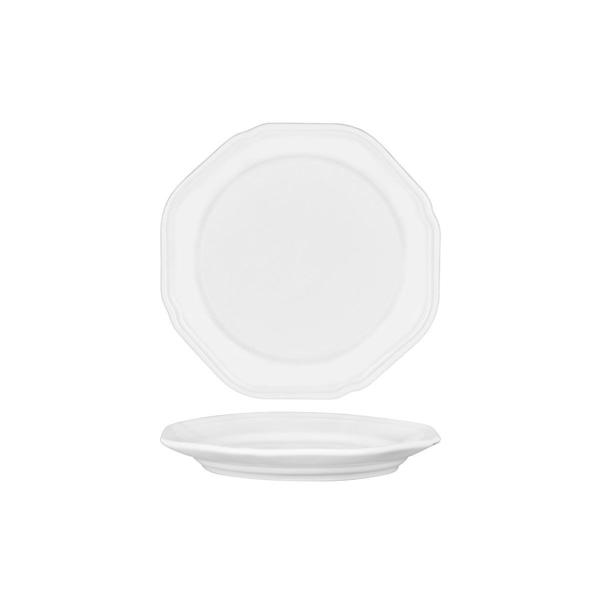 907362 Tablekraft Cotton Vintage Rim Plate 274x29mm Tomkin Australia Hospitality Supplies