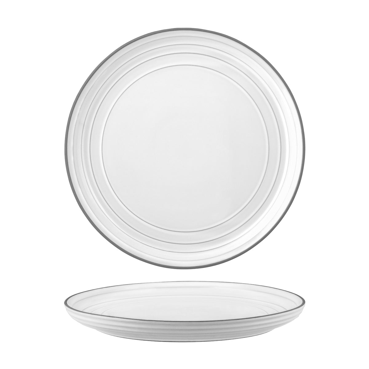 907402 Tablekraft Urban Linea White Round Coupe Plate 275mm Tomkin Australia Hospitality Supplies