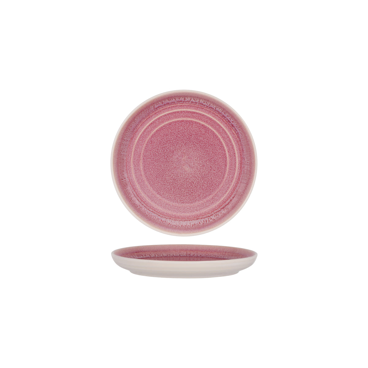 907440 Tablekraft Urban Linea Dusty Pink Round Coupe Plate 170mm Tomkin Australia Hospitality Supplies