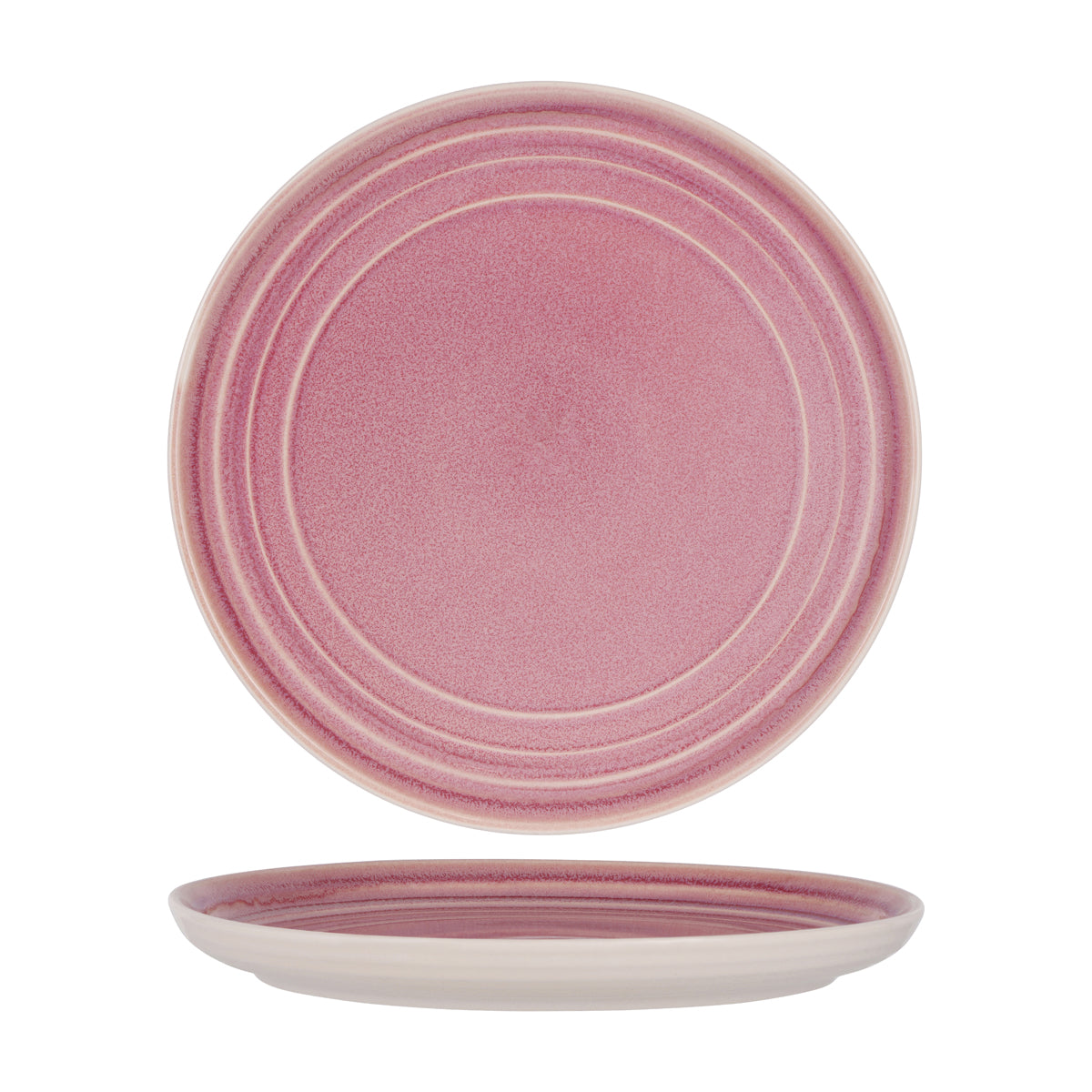 907442 Tablekraft Urban Linea Dusty Pink Round Coupe Plate 275mm Tomkin Australia Hospitality Supplies